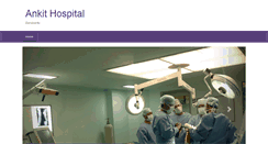 Desktop Screenshot of ankithospital.com