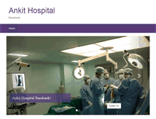 Tablet Screenshot of ankithospital.com